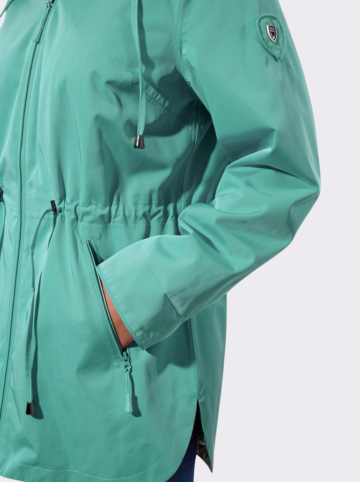 Funktionsjacke - blaugrün