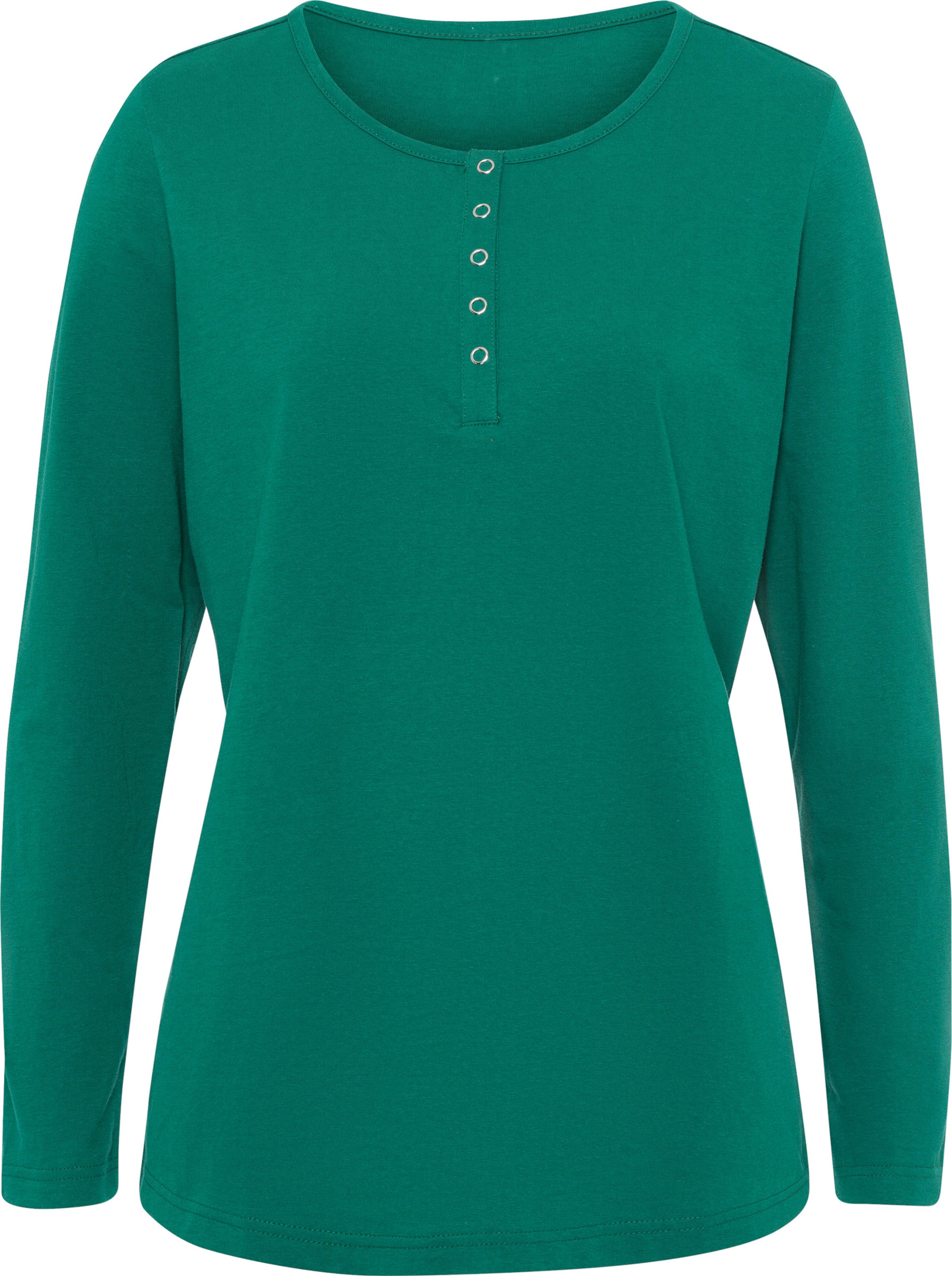 Classic Basics Shirt met lange mouwen (1-delig)