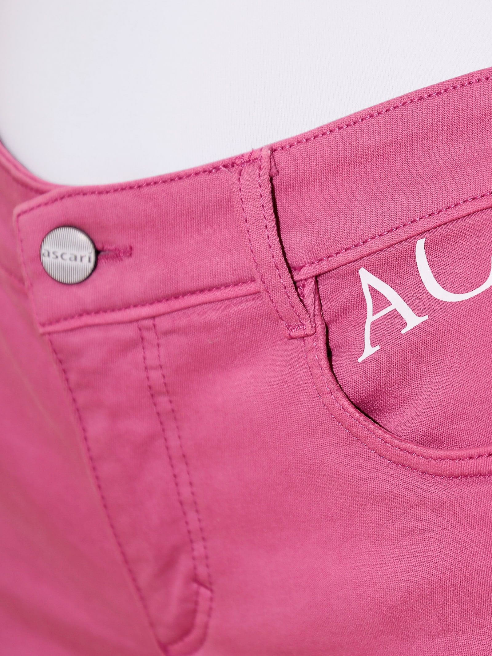 Ascari 5-Pocket-Jeans mit Push-up-Effekt - fuchsia