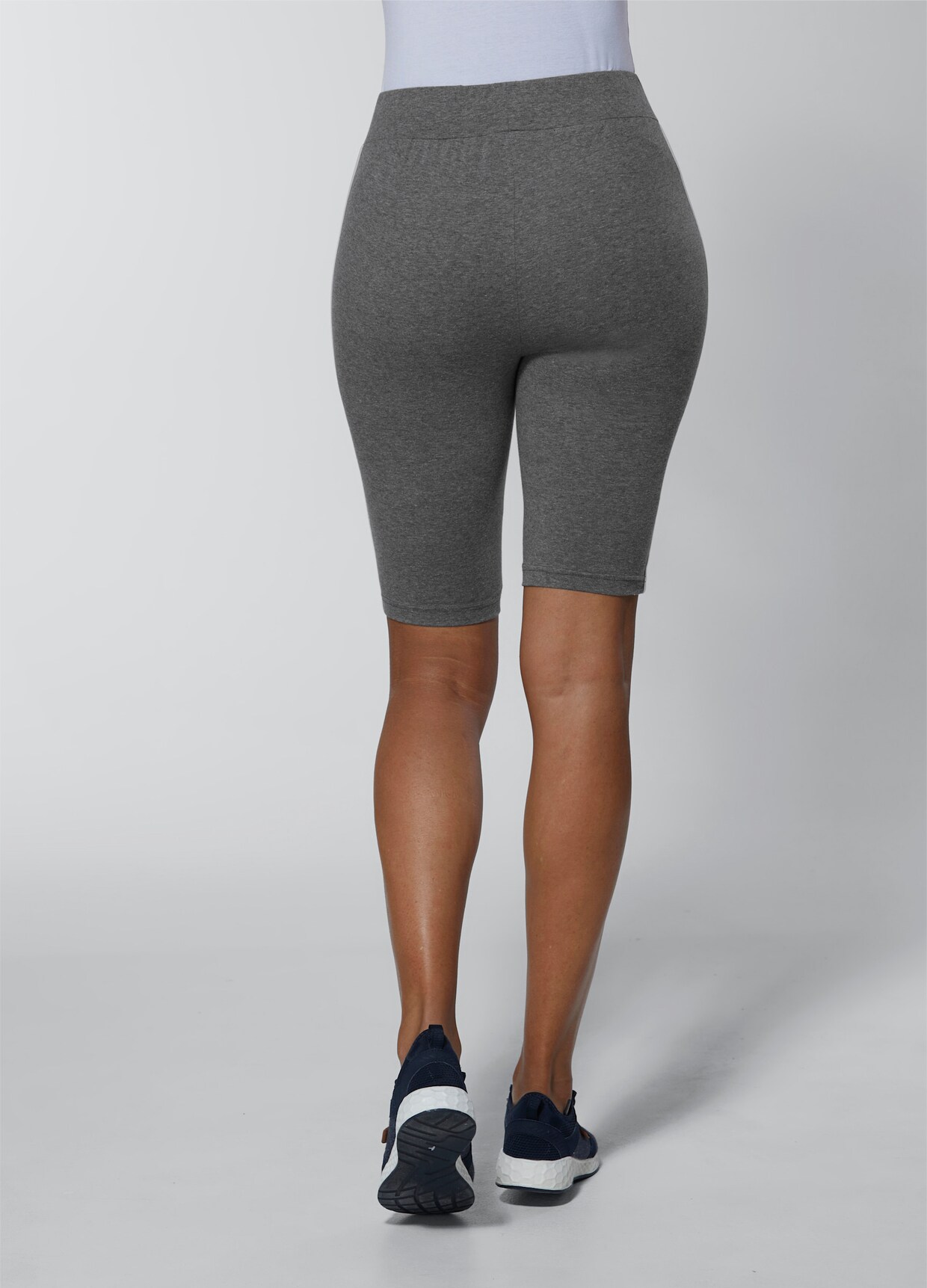 feel good Legging - zwart + grijs gemêleerd