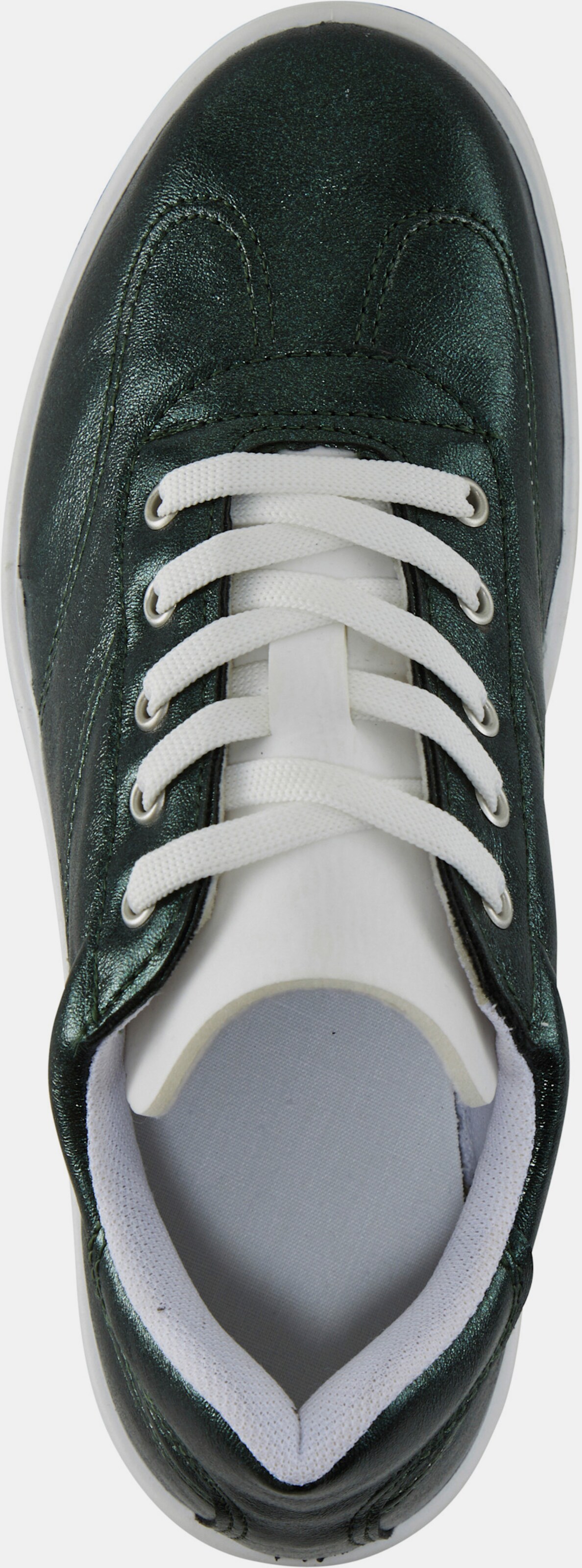 heine Sneaker - grün-metallic