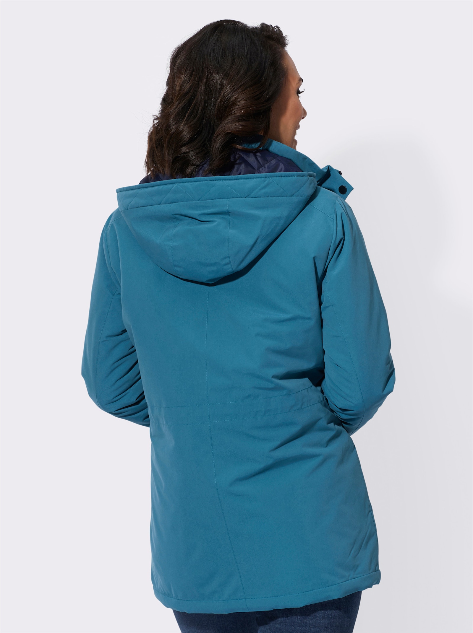 Outdoorjacke mit Stepp-Futter - topas
