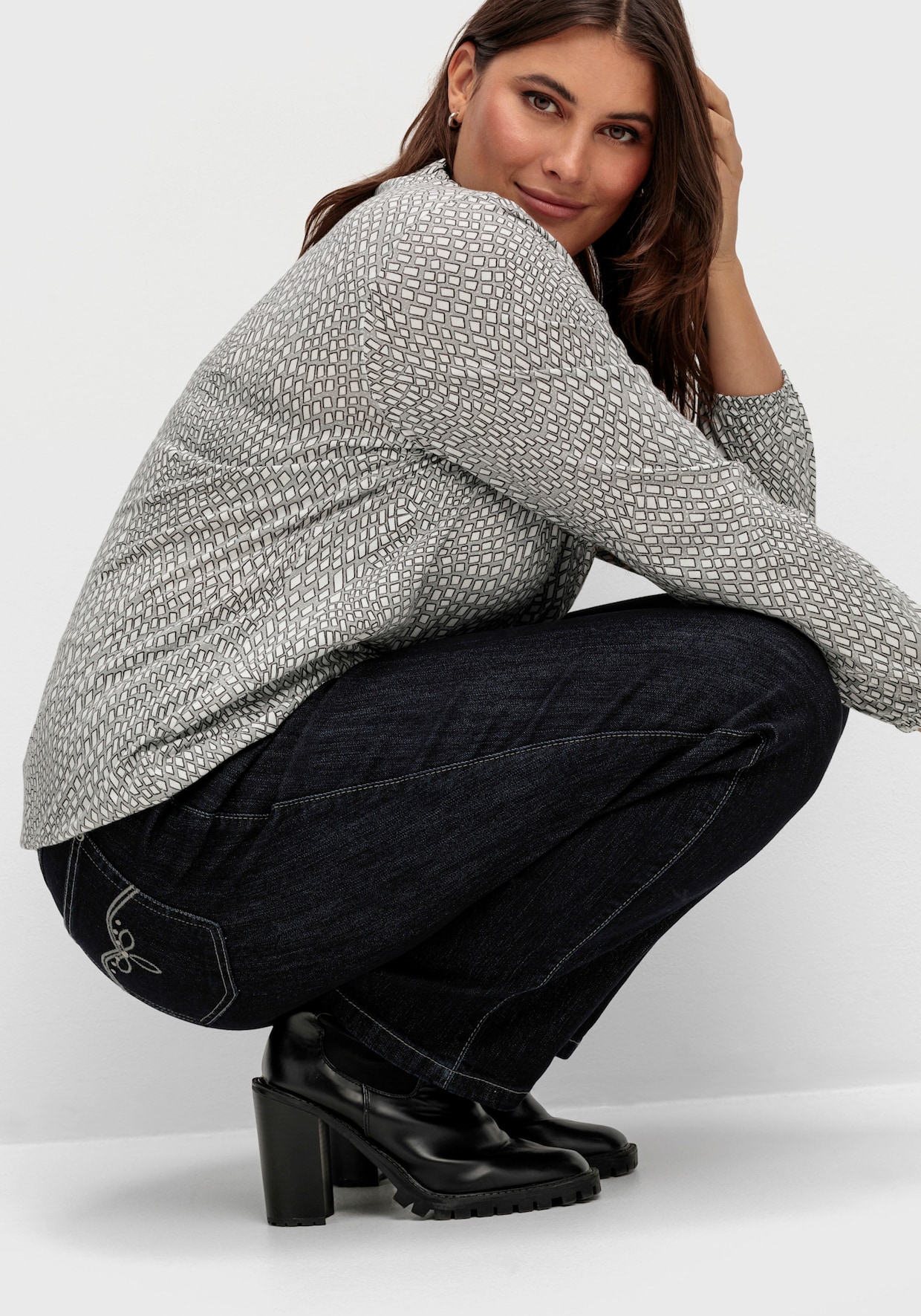 5-Pocket-Jeans mit Stretch-Anteil - dark blue