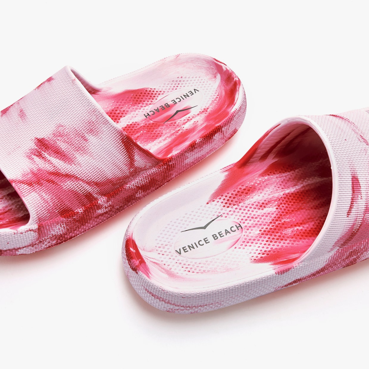 Venice Beach Mules - fuchsia-batik