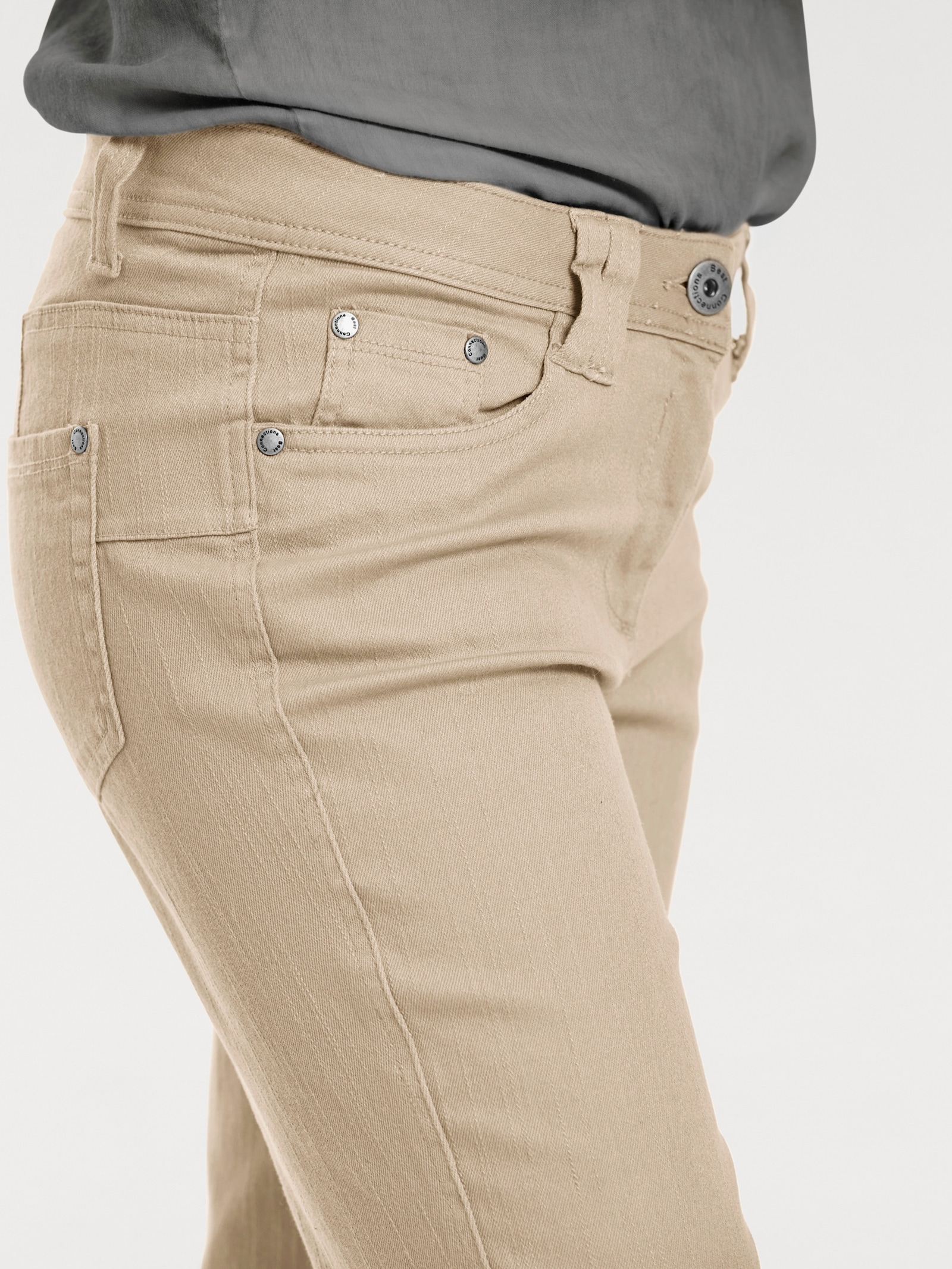 heine Röhrenhose im Casual-Look - beige