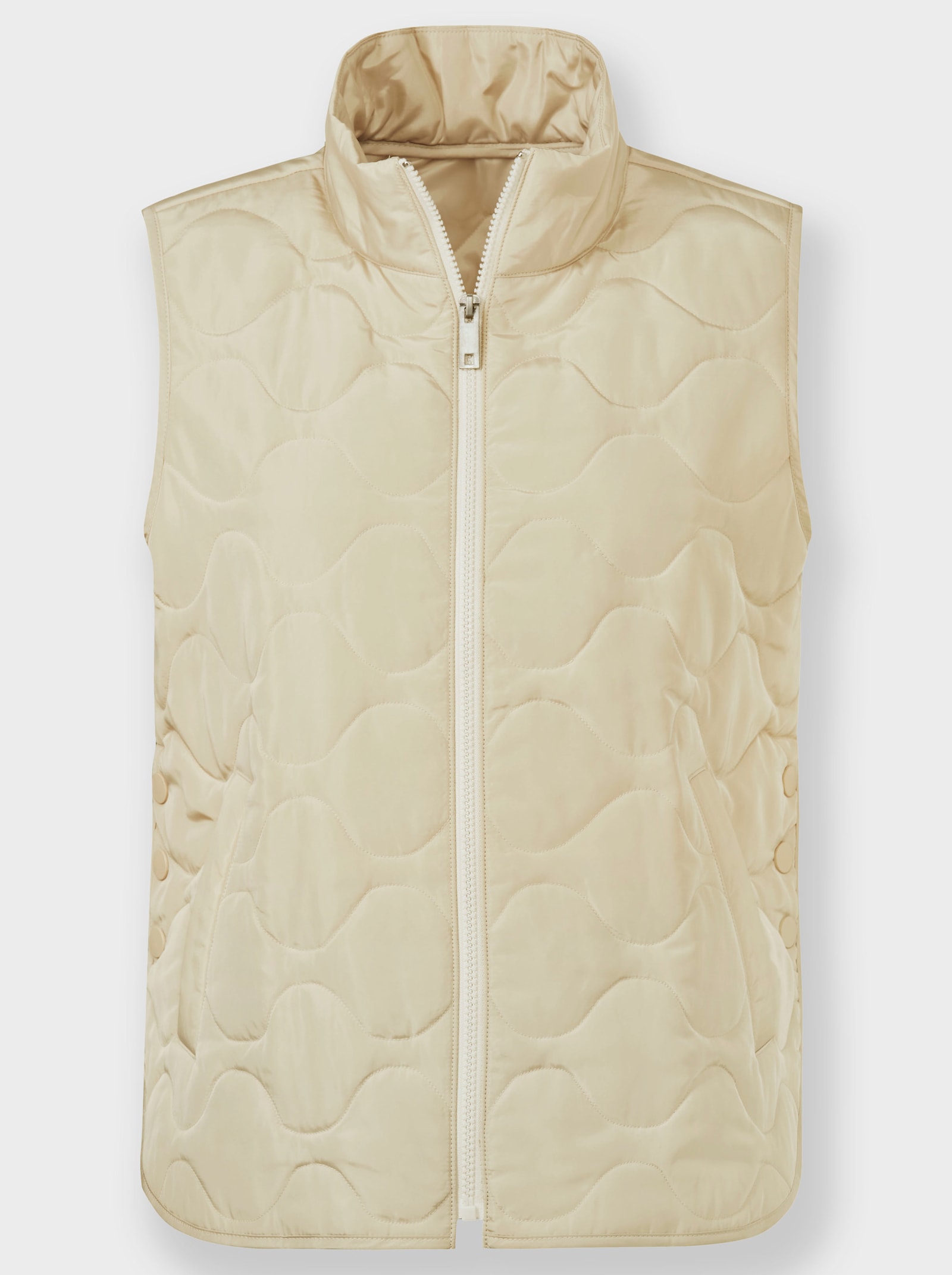 heine Steppweste mit Reißverschluss - sand