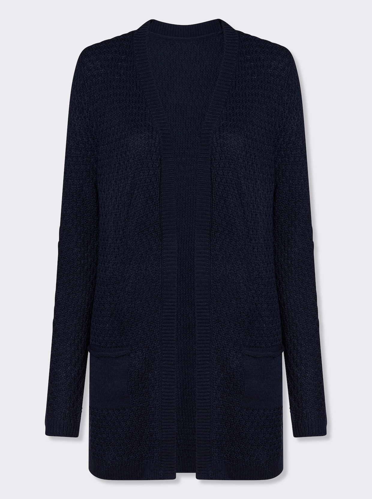 Longstrickjacke - marine