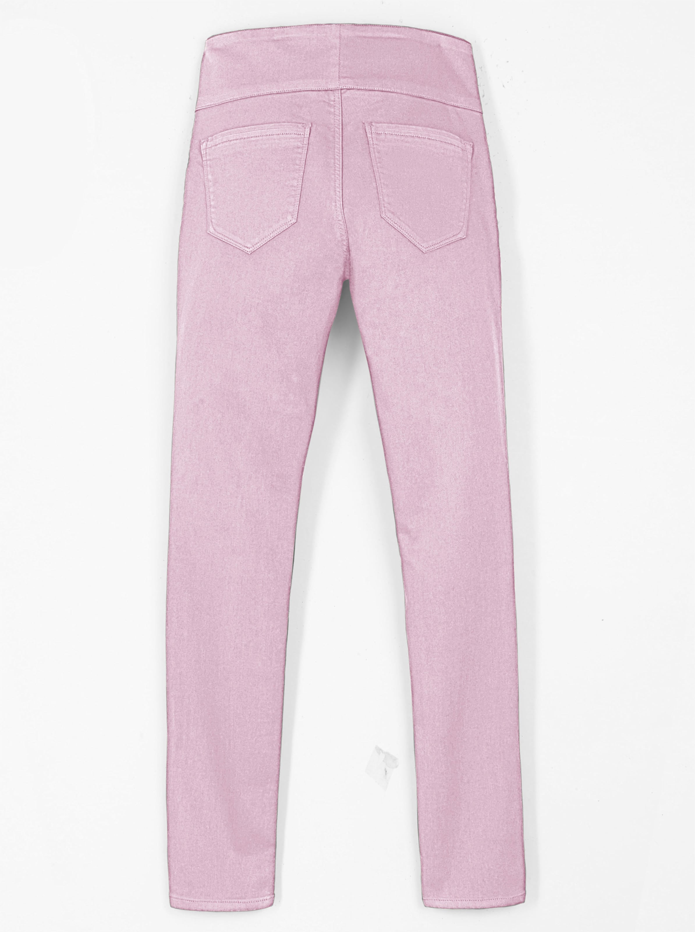 Casual Looks Damen Rosa Schlupfhose Gr. 195, Extrakurzgrößen, (Rosé), 65% Baumwolle, 33% Polyester, 2% Elasthan, Unifarben, Lang, Hosen Schlupfhose - Bild 2
