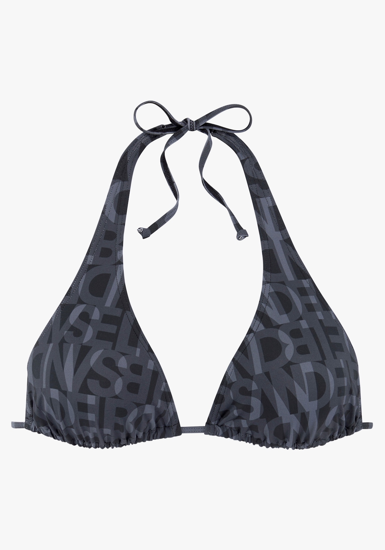 Elbsand Haut de bikini triangle - noir