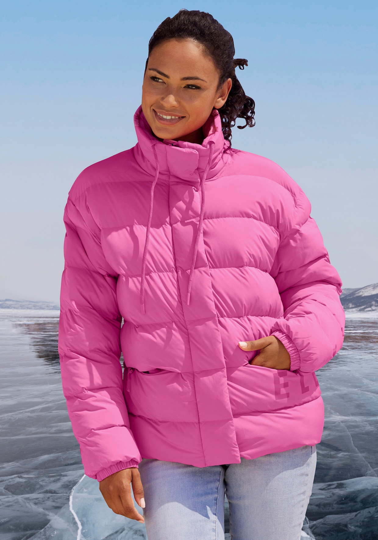 Elbsand Steppjacke - pink