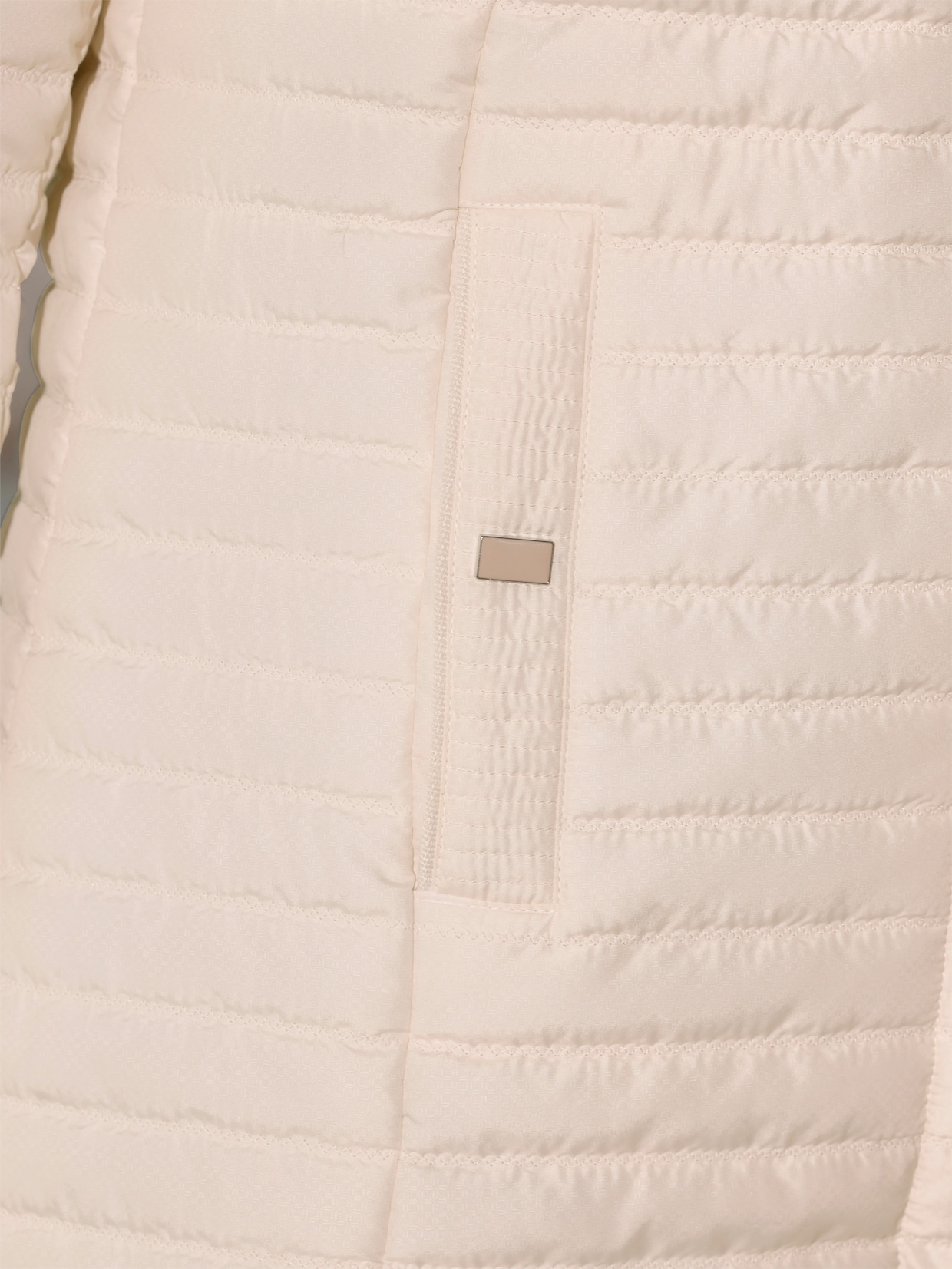Steppjacke - champagner