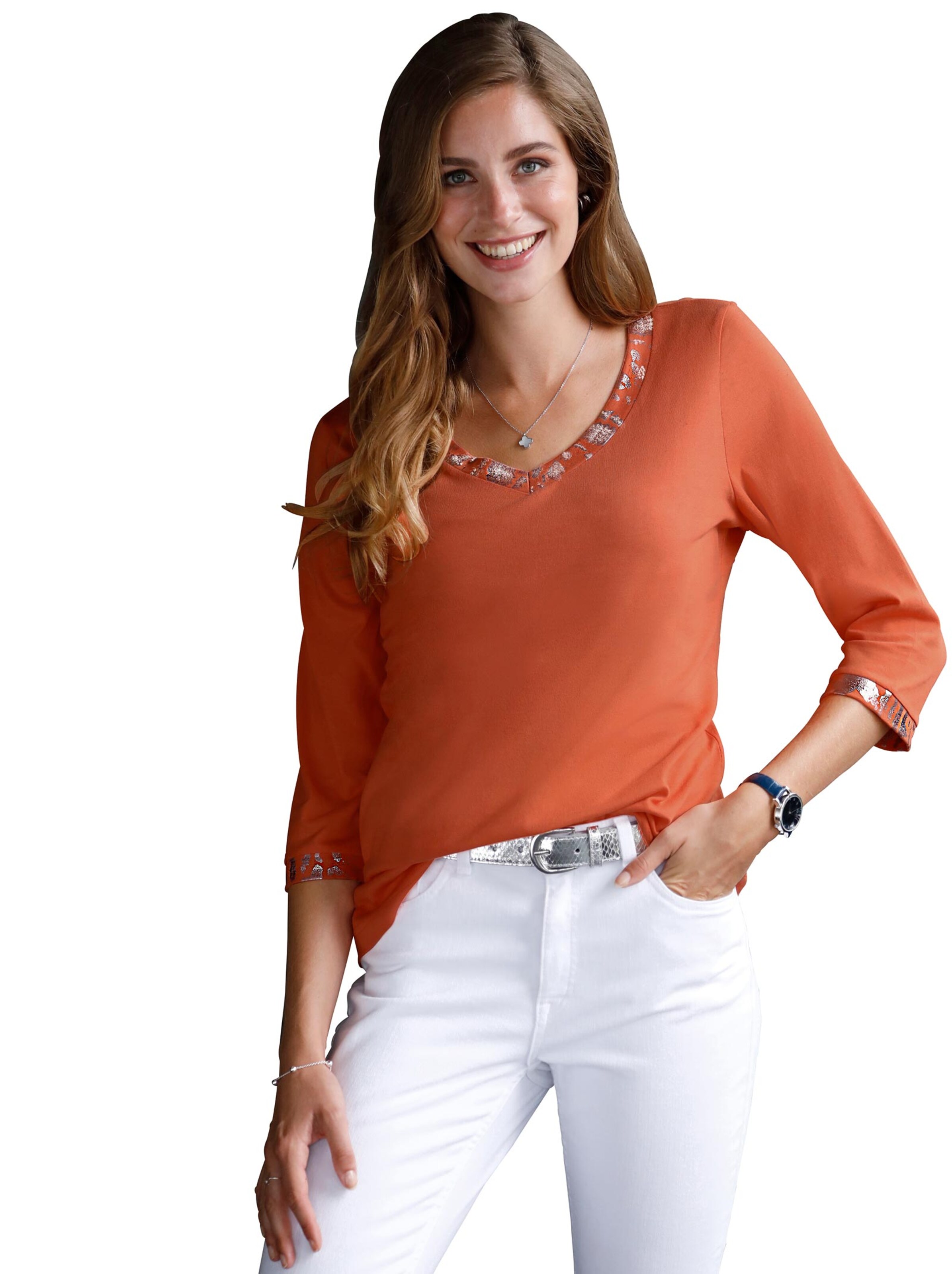 Shirt - mandarine