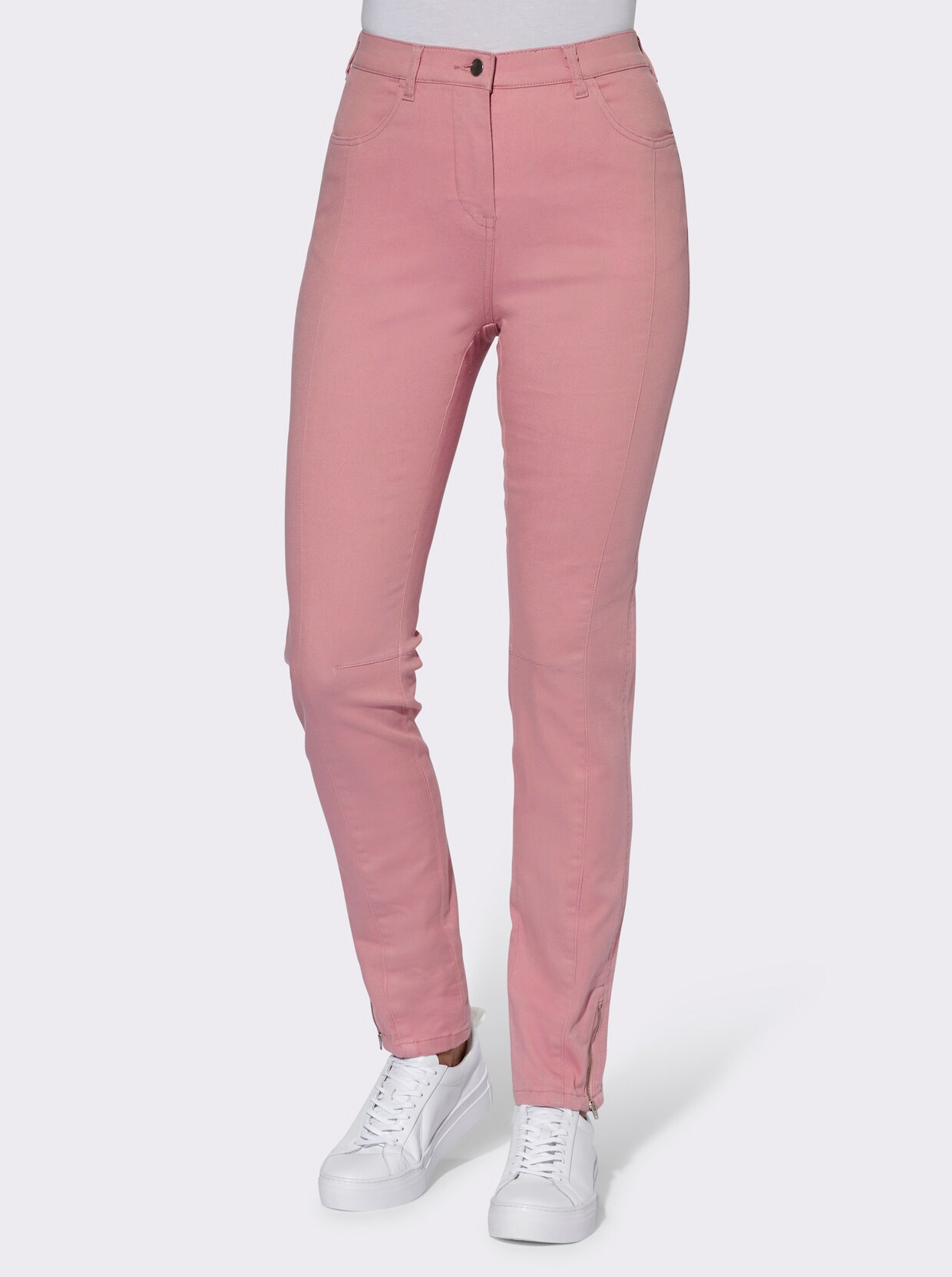 Jeans - rozenkwarts