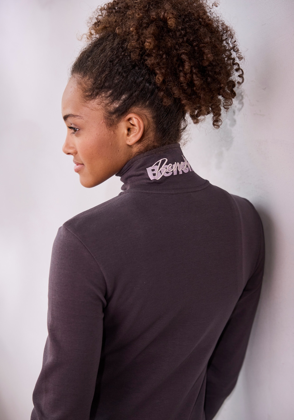 Sweatjacke - stone