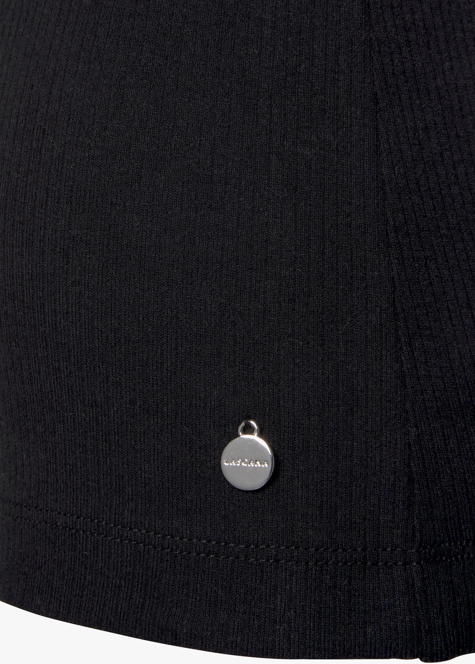 LASCANA Haut de pyjama - noir