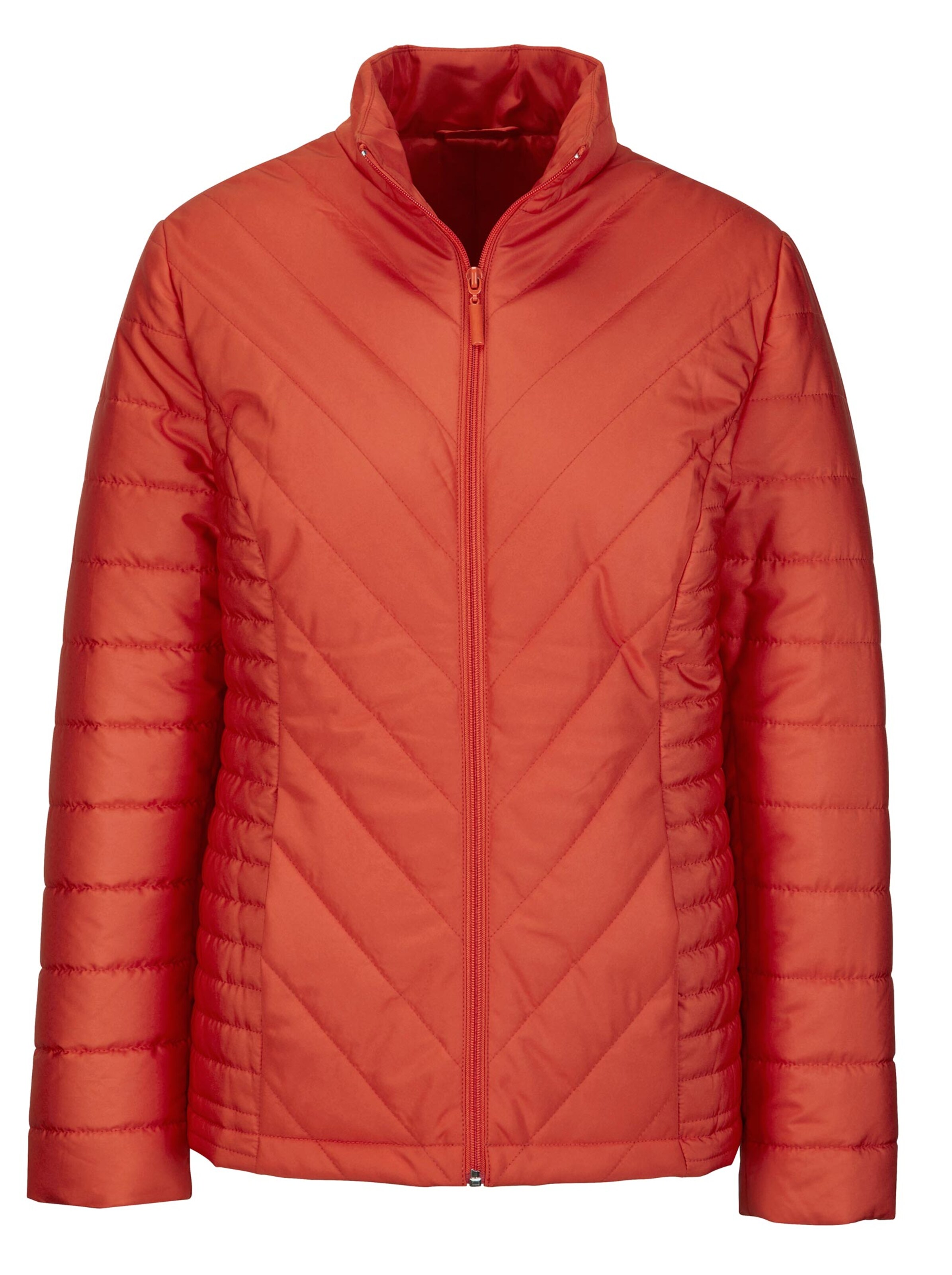 Steppjacke - rostrot