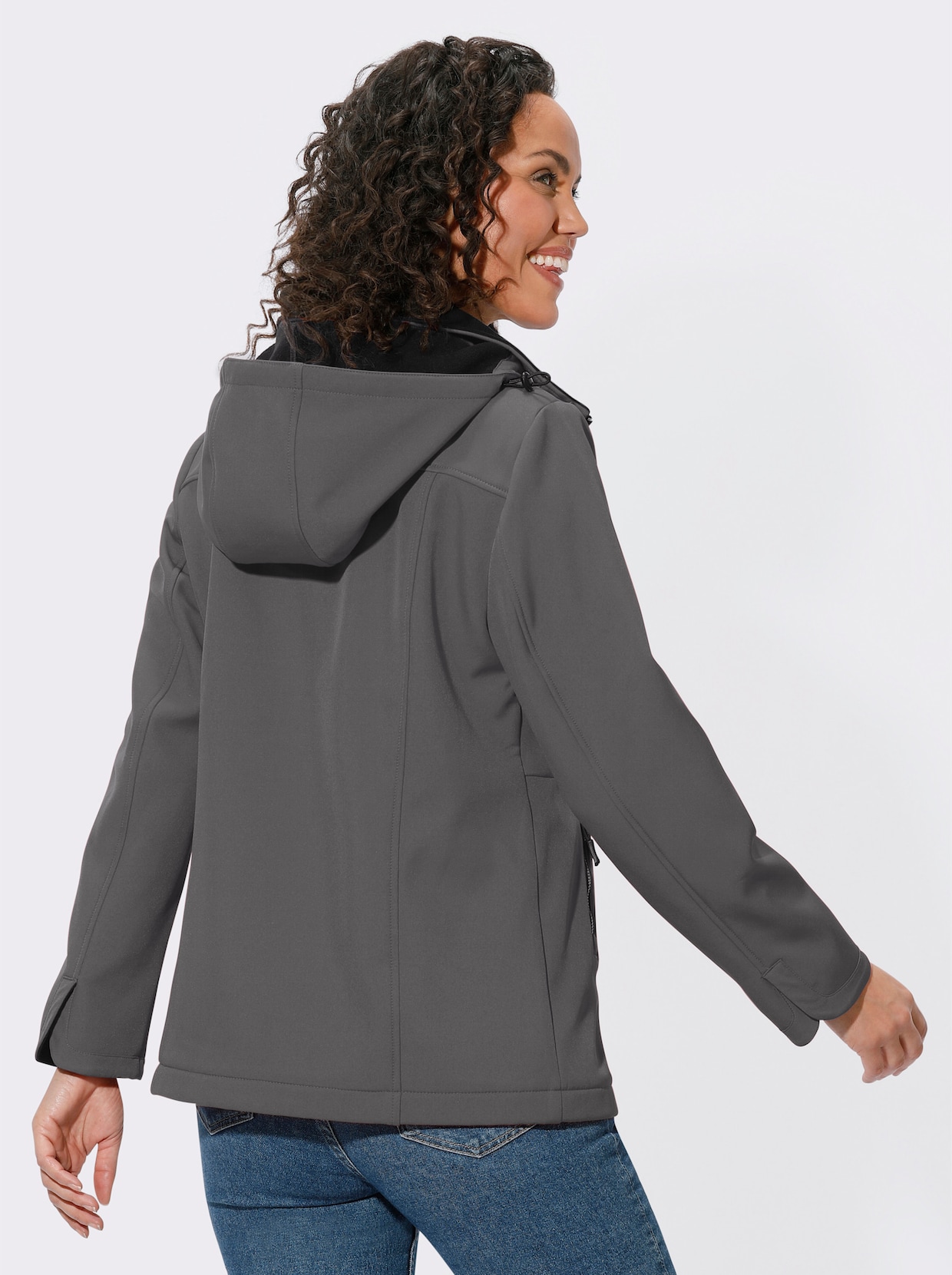 Softshell-Jacke - anthrazit