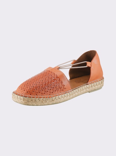 Gemini Slipper mit Gummizug - papaya