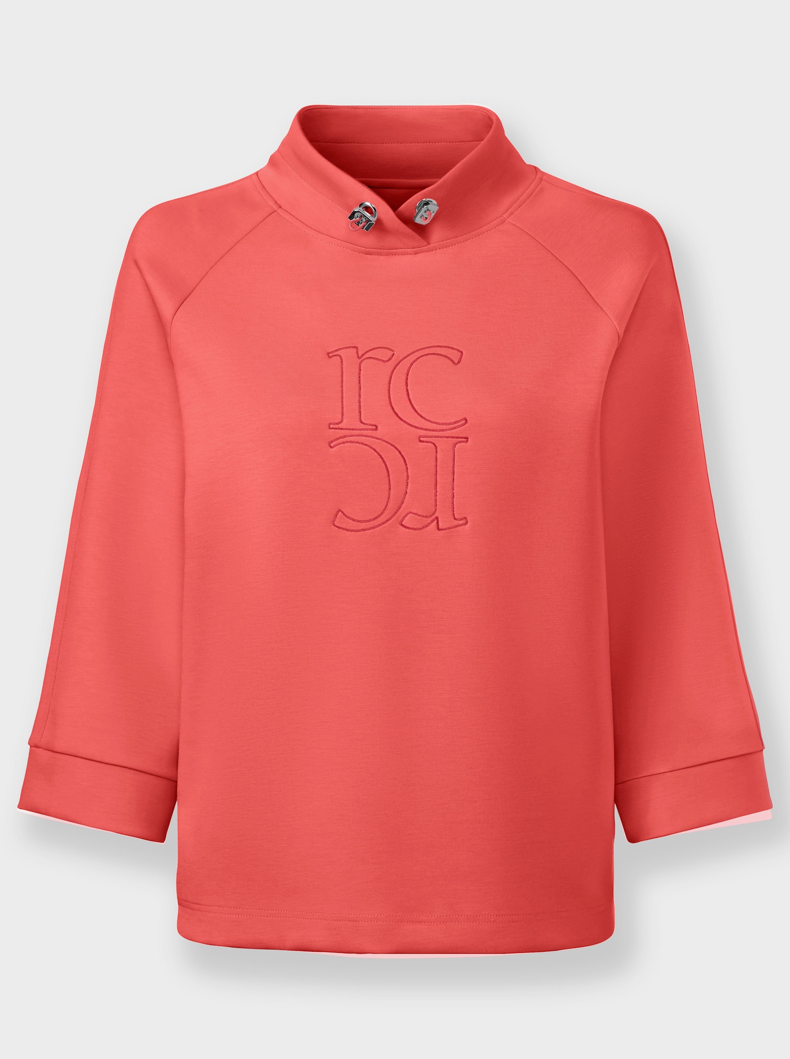 heine Sweatshirt à manches 3/4 - corail