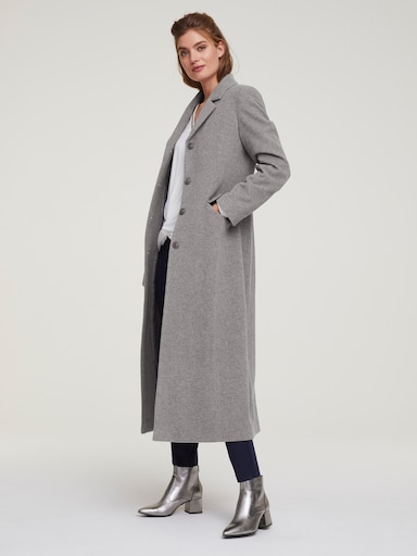 heine Manteau blazer - gris-chiné