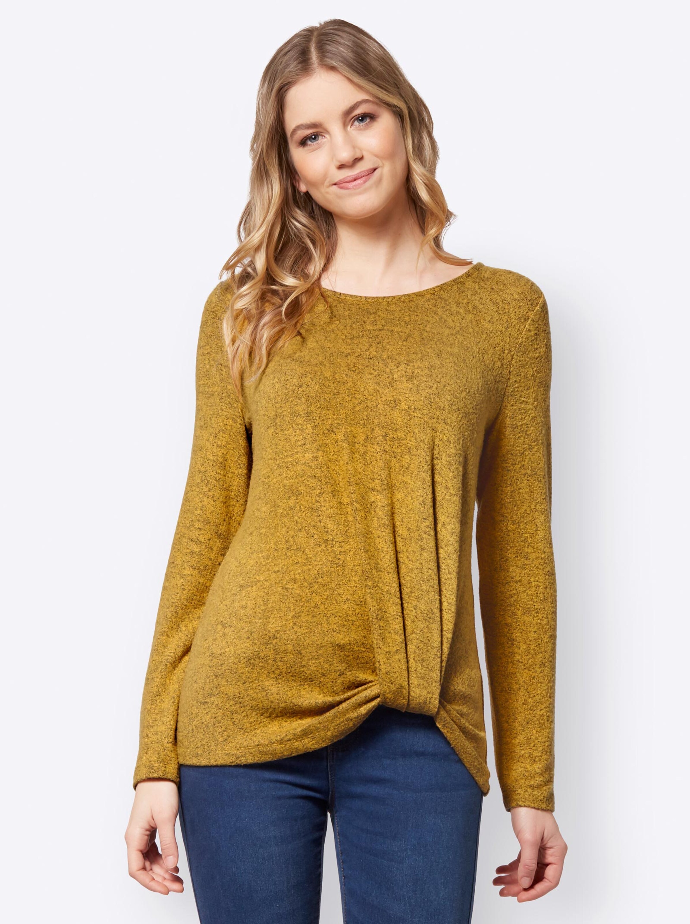 Shirt met ronde hals