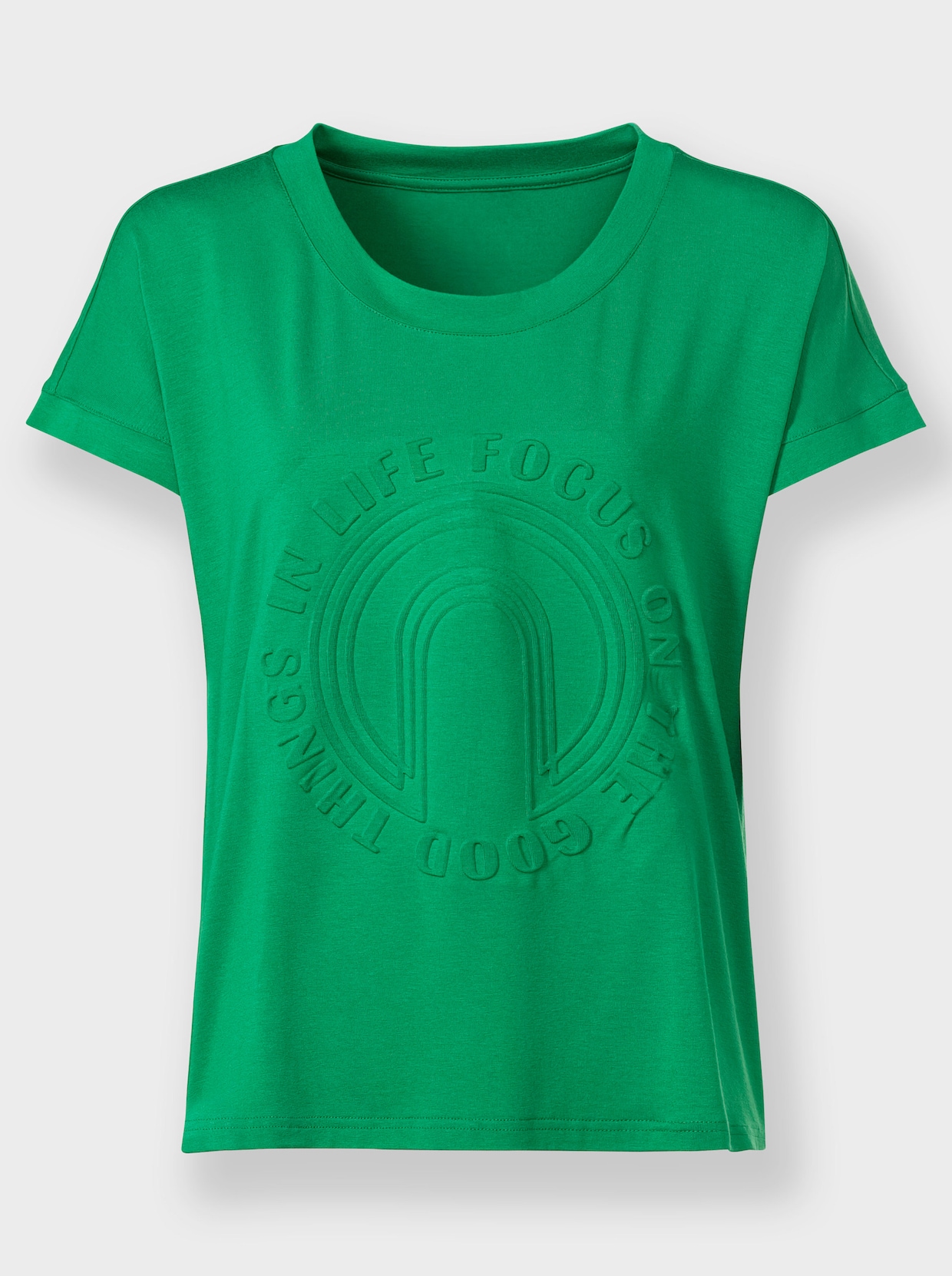 heine Kurzarmshirt - grasgrün