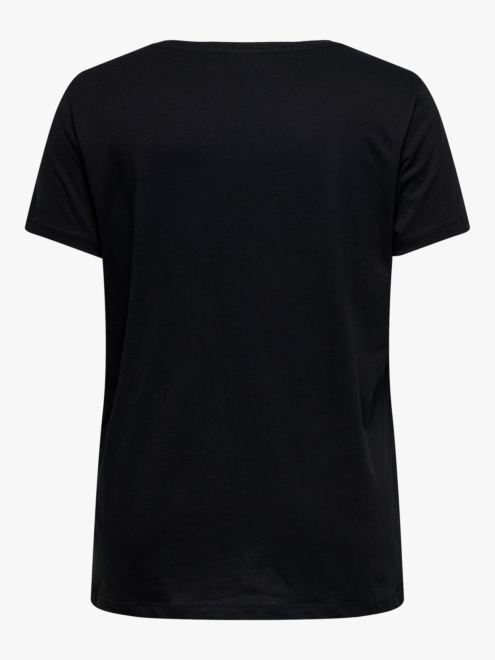 ONLY CARMAKOMA Kurzarmshirt - black print:heart