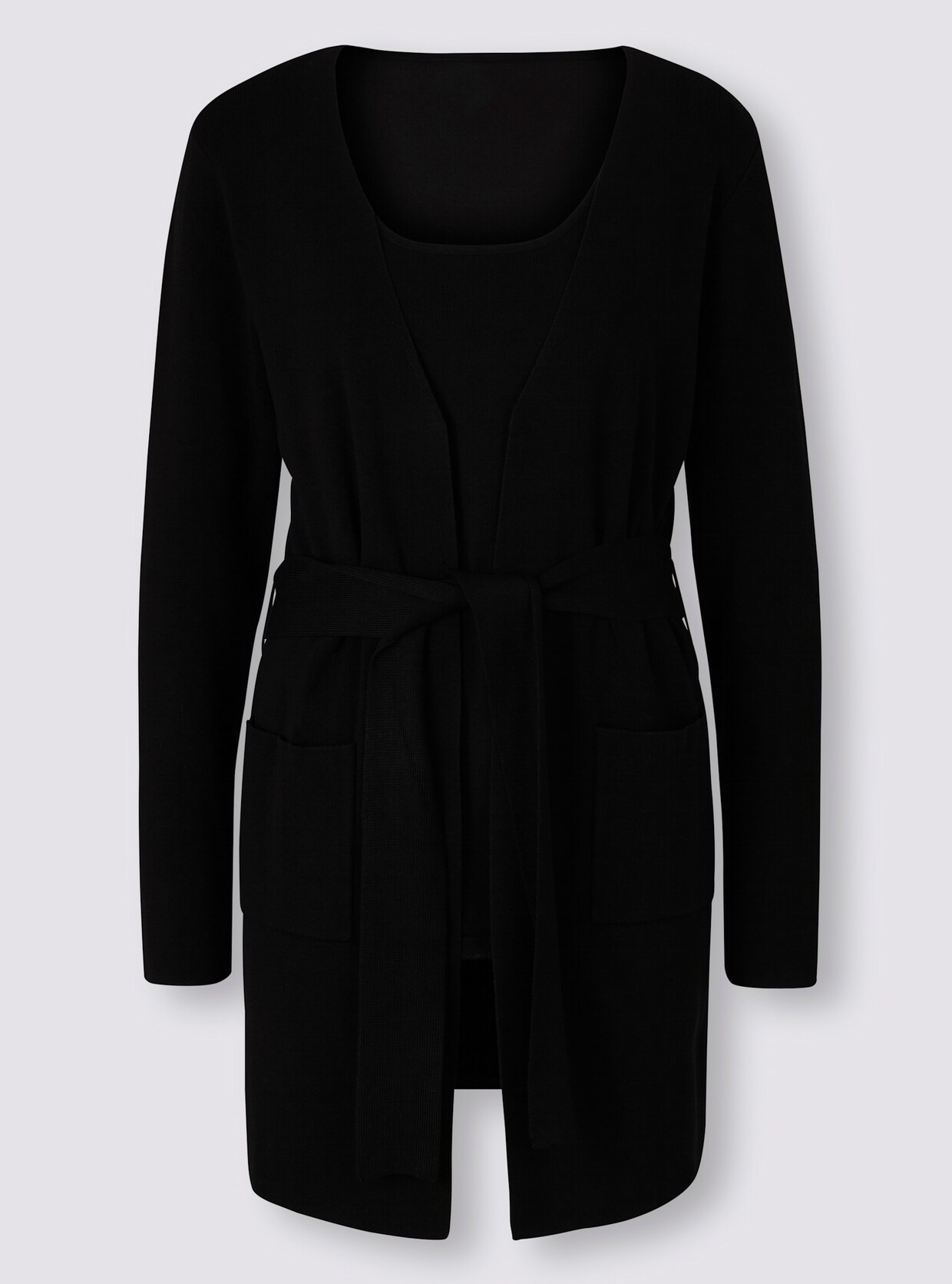 heine Twinset - schwarz