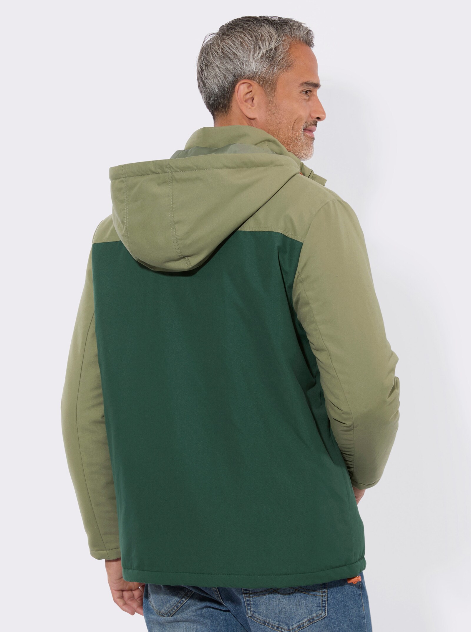 Outdoorjacke in atmungsaktiver Qualität - khaki-moos