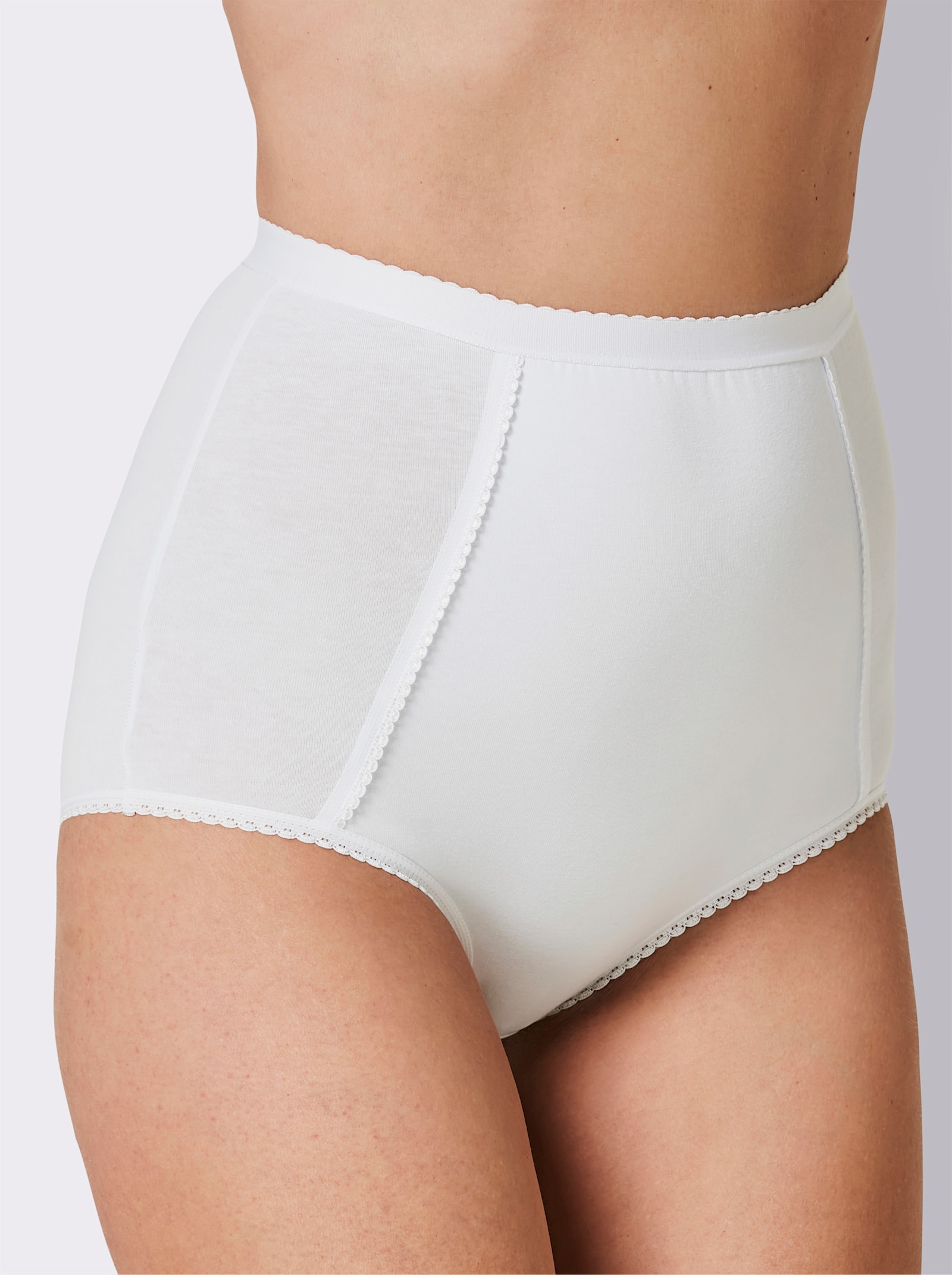 wäschepur Formslip mit hoher Taille - weiß