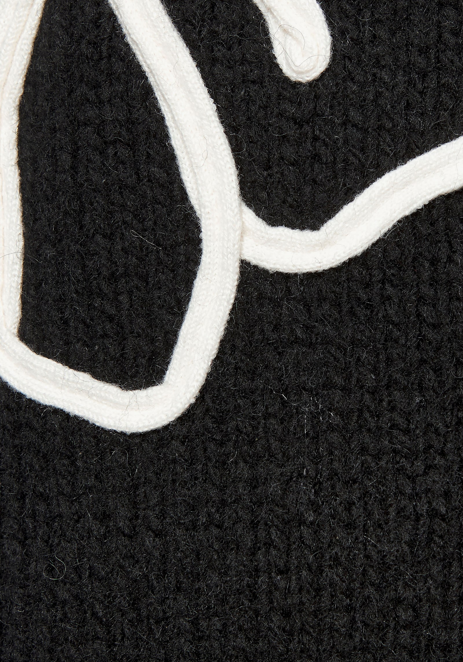 LASCANA Tricotvest - zwart