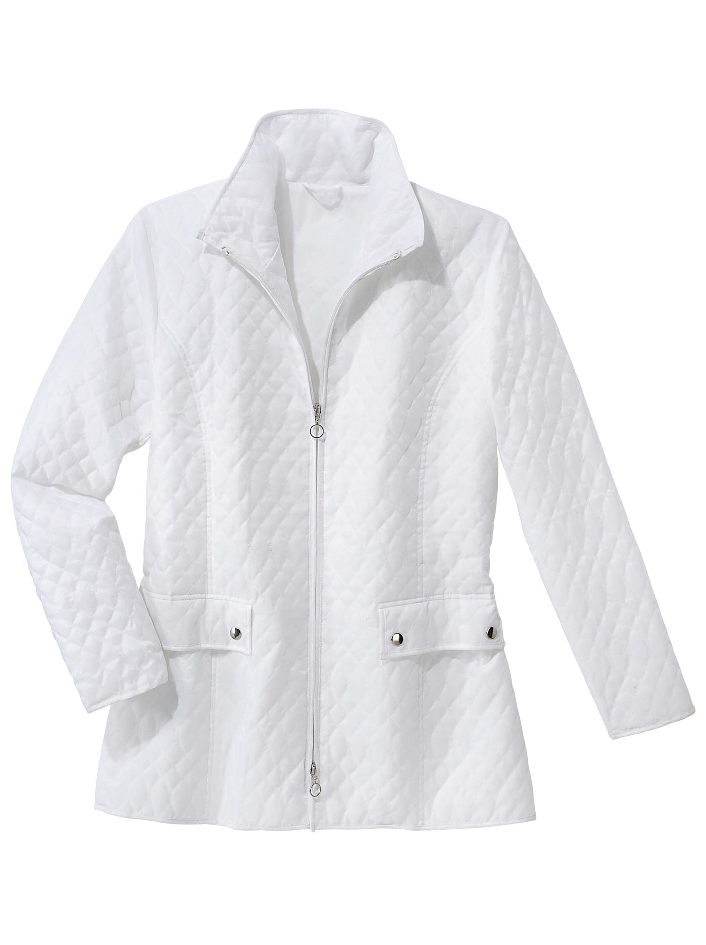 Steppjacke - weiß