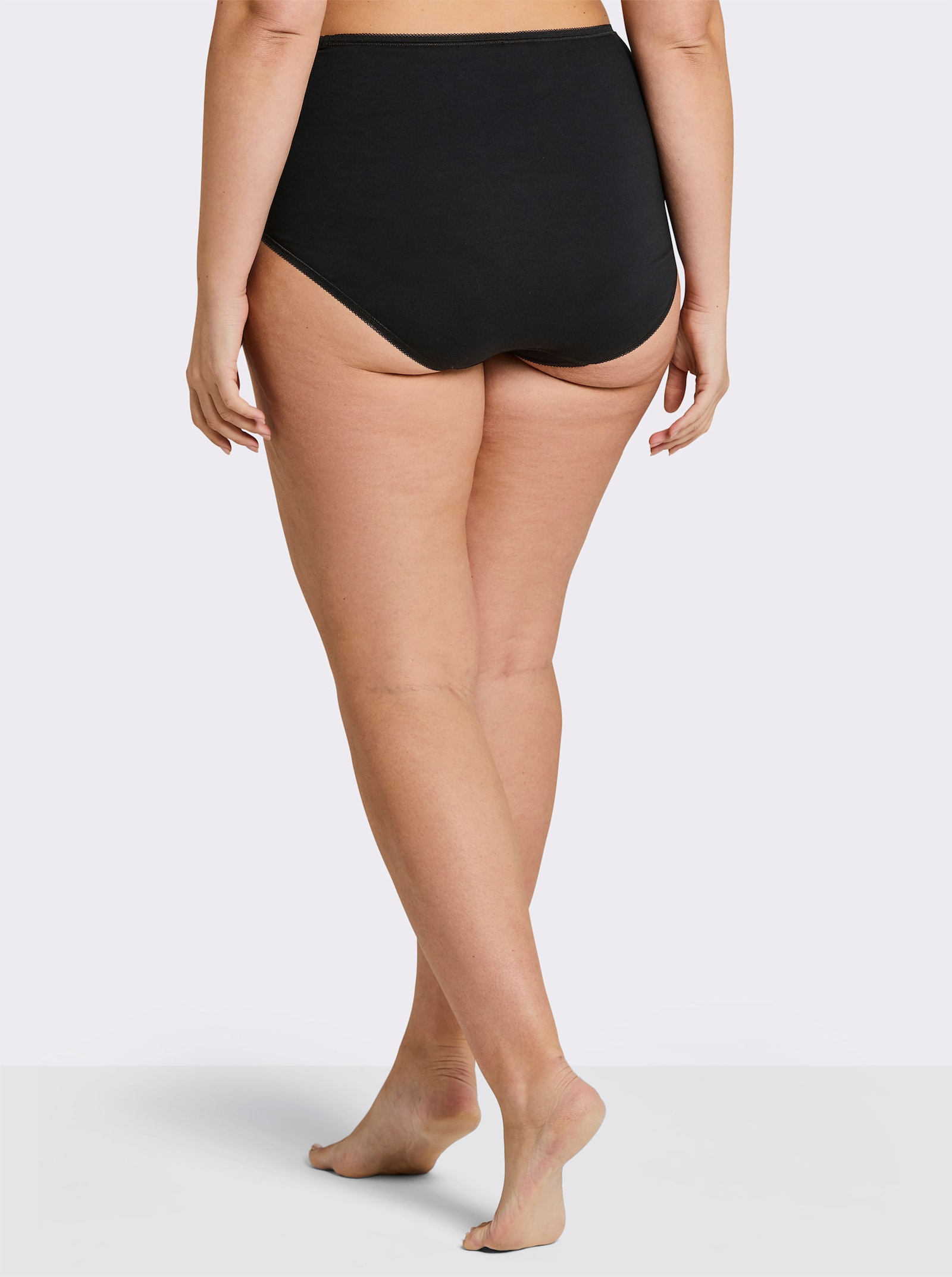Nina von C. Taillenslip in Single-Jersey-Qualität - schwarz