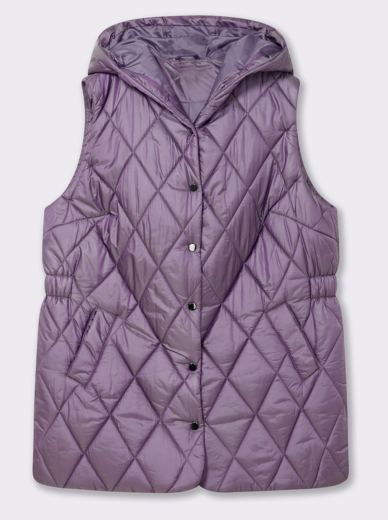 Steppweste in Longform - feige