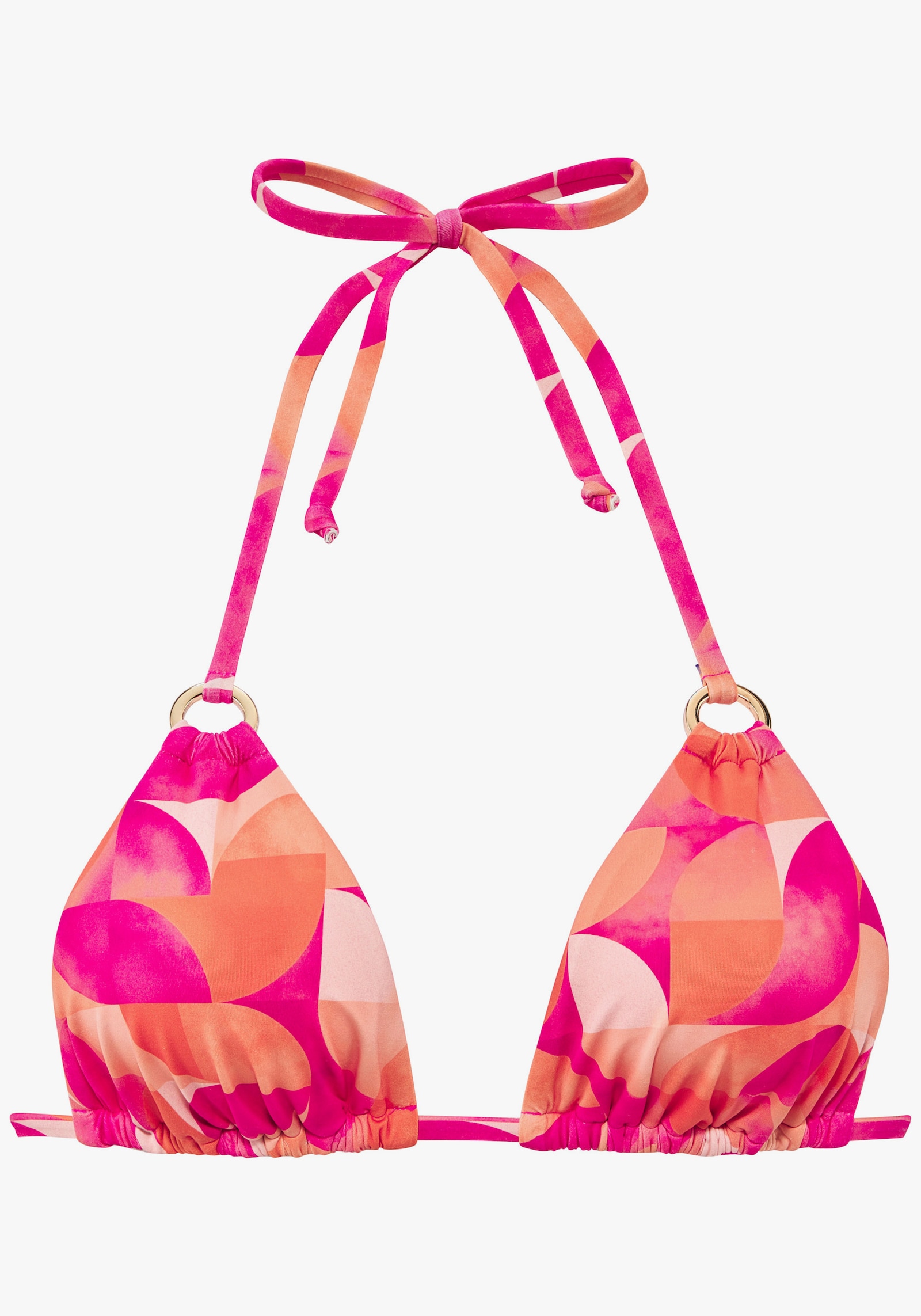 LASCANA Triangel-Bikini-Top - beere-pfirsich