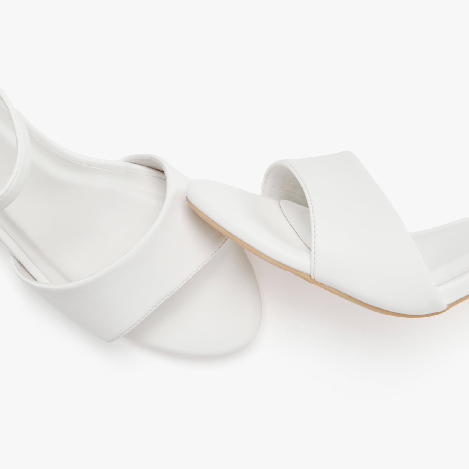 LASCANA High-Heel-Sandalette - weiß