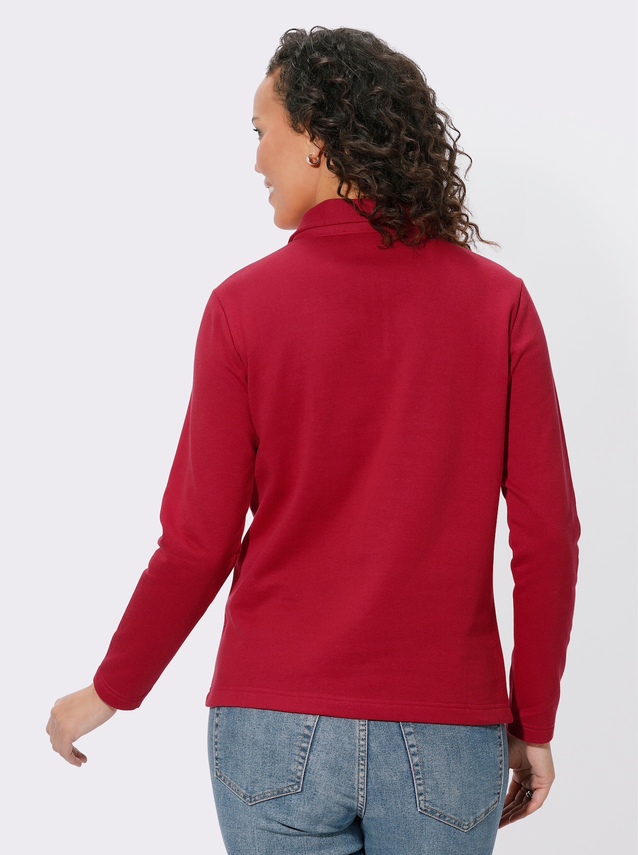 Sweatshirt - rood