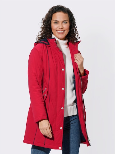 Functionele parka - rood