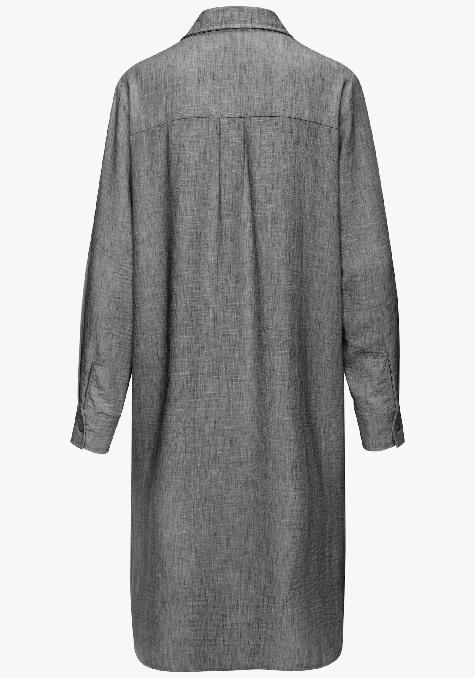 Buffalo Longbluse - anthrazit meliert