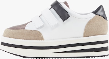 heine Sneaker - weiss-beige