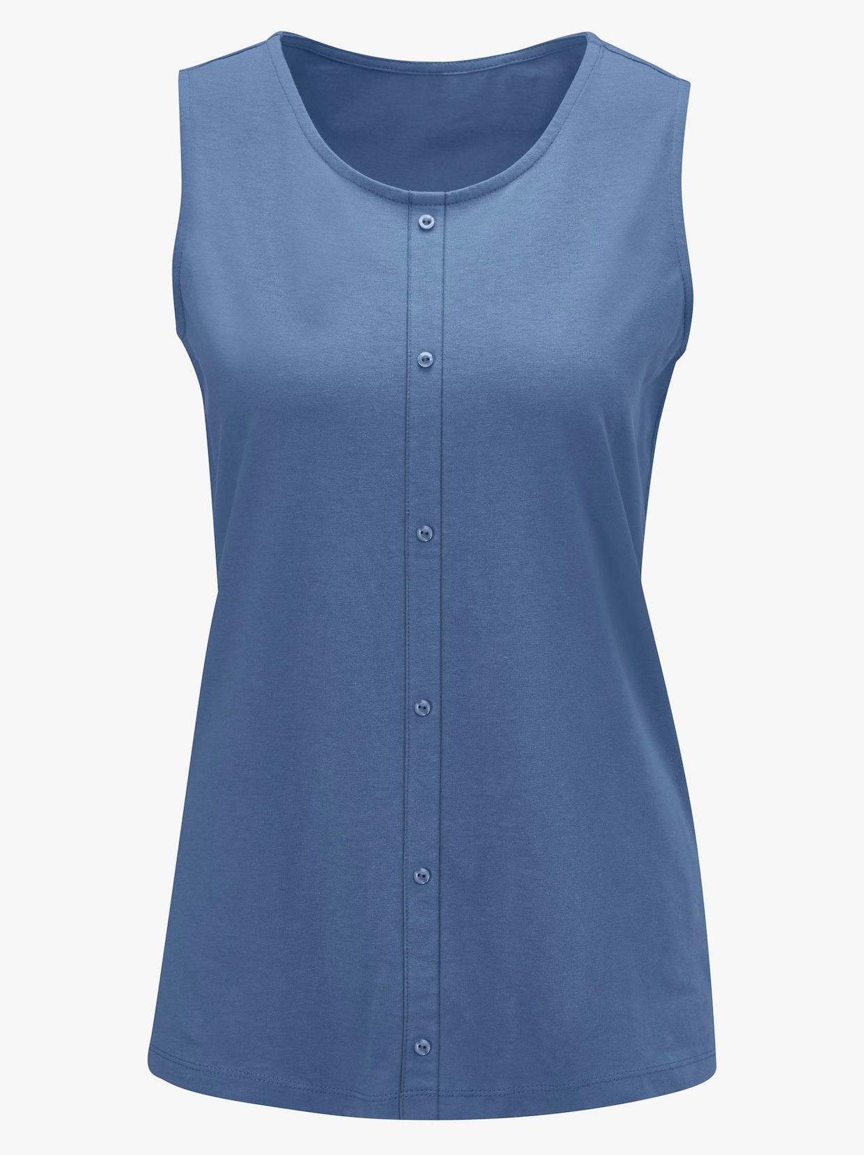 Shirttop - jeansblauw