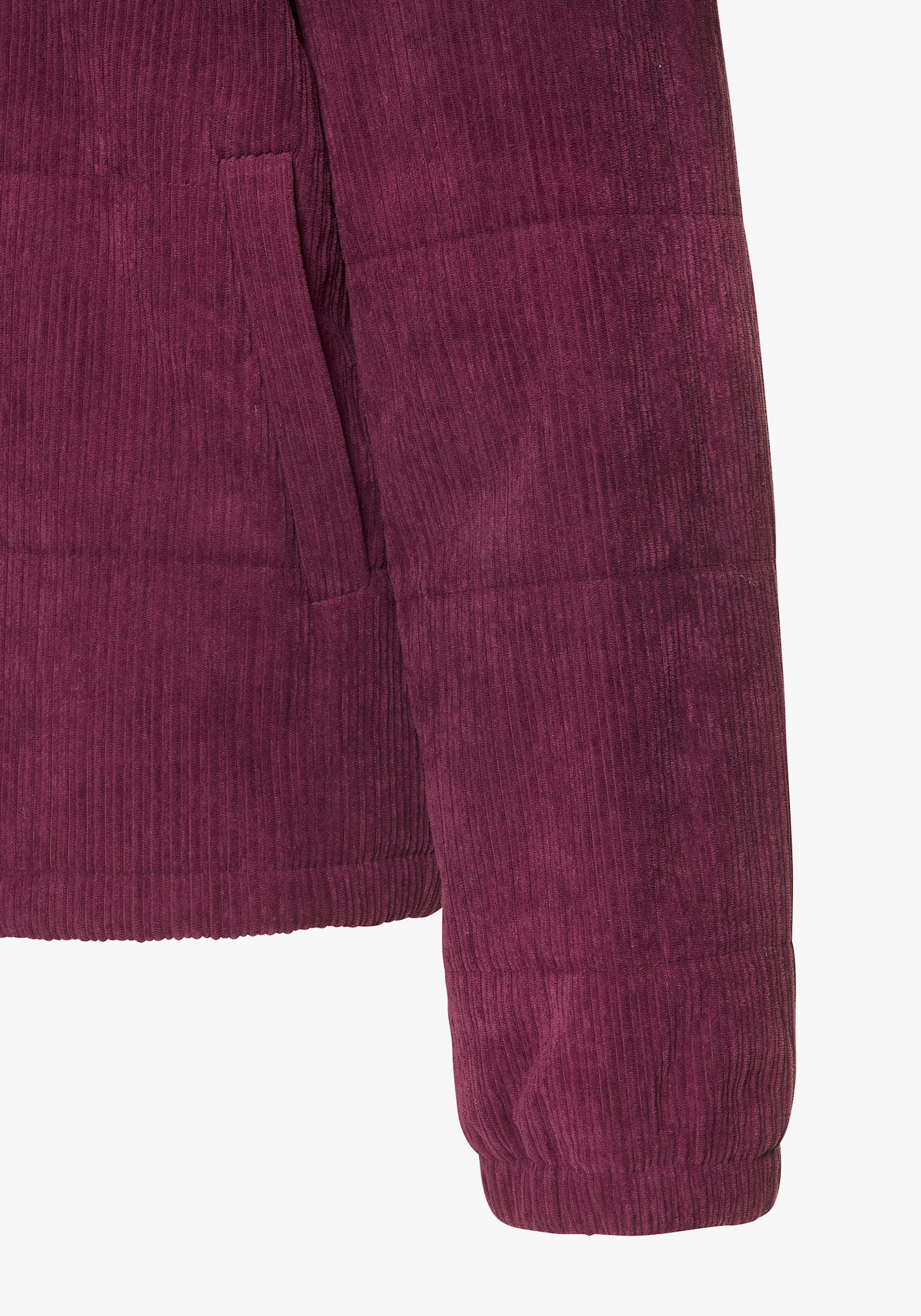 Buffalo Cordjacke - aubergine