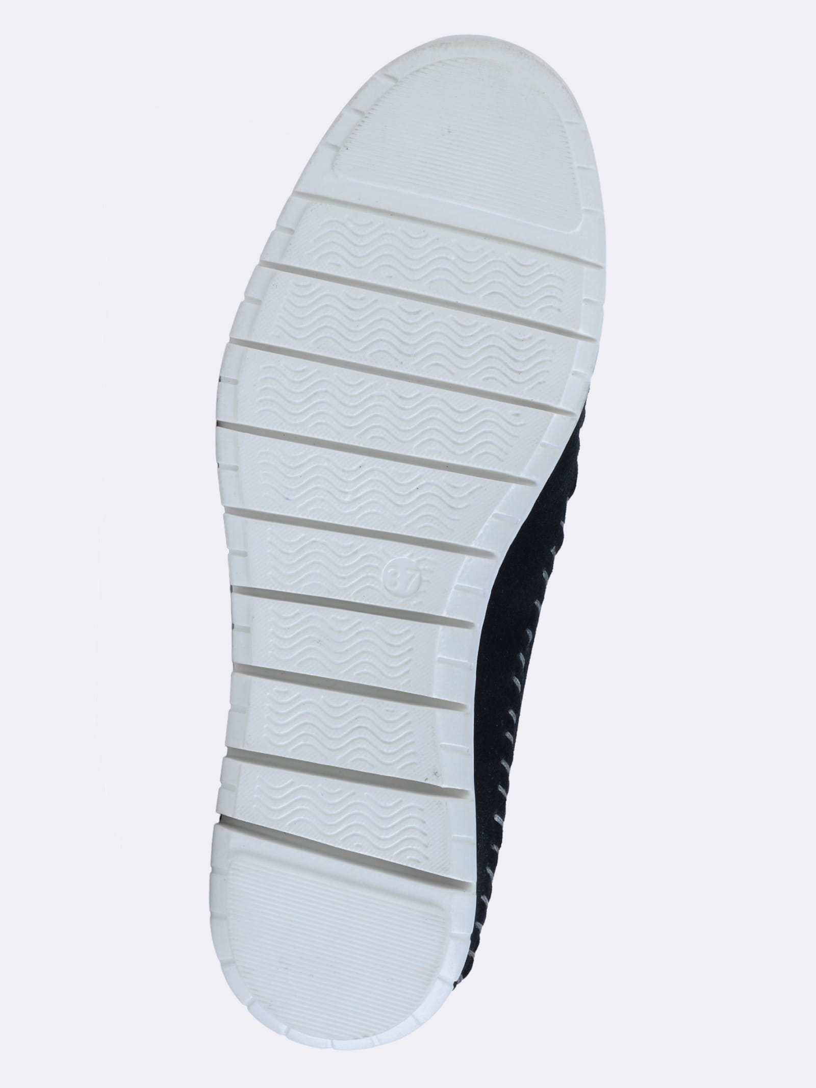 Naturläufer Slipper mit Gummizug - schwarz