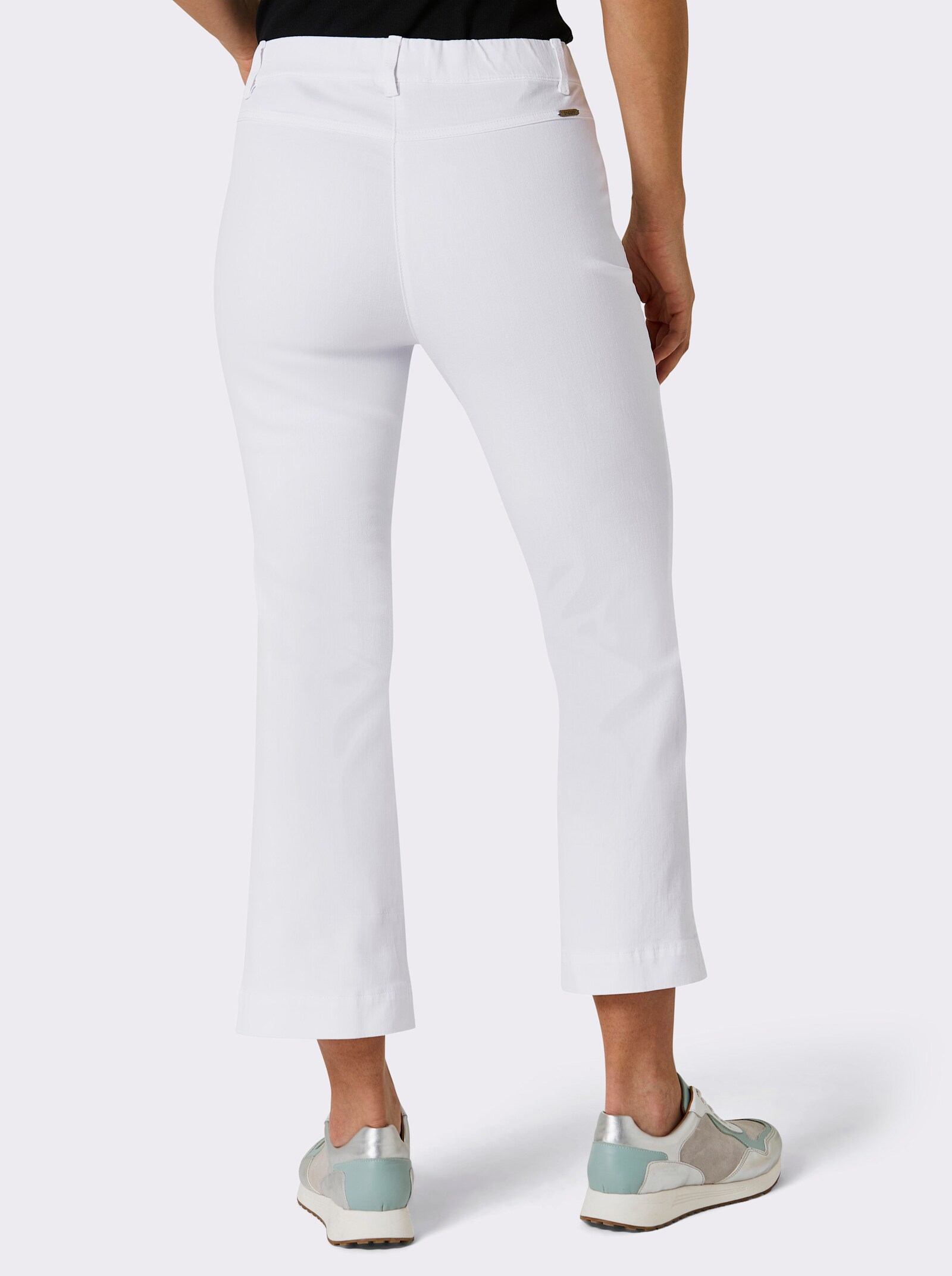 Ascari Schlupfjeans in 7/8-Länge - weiß