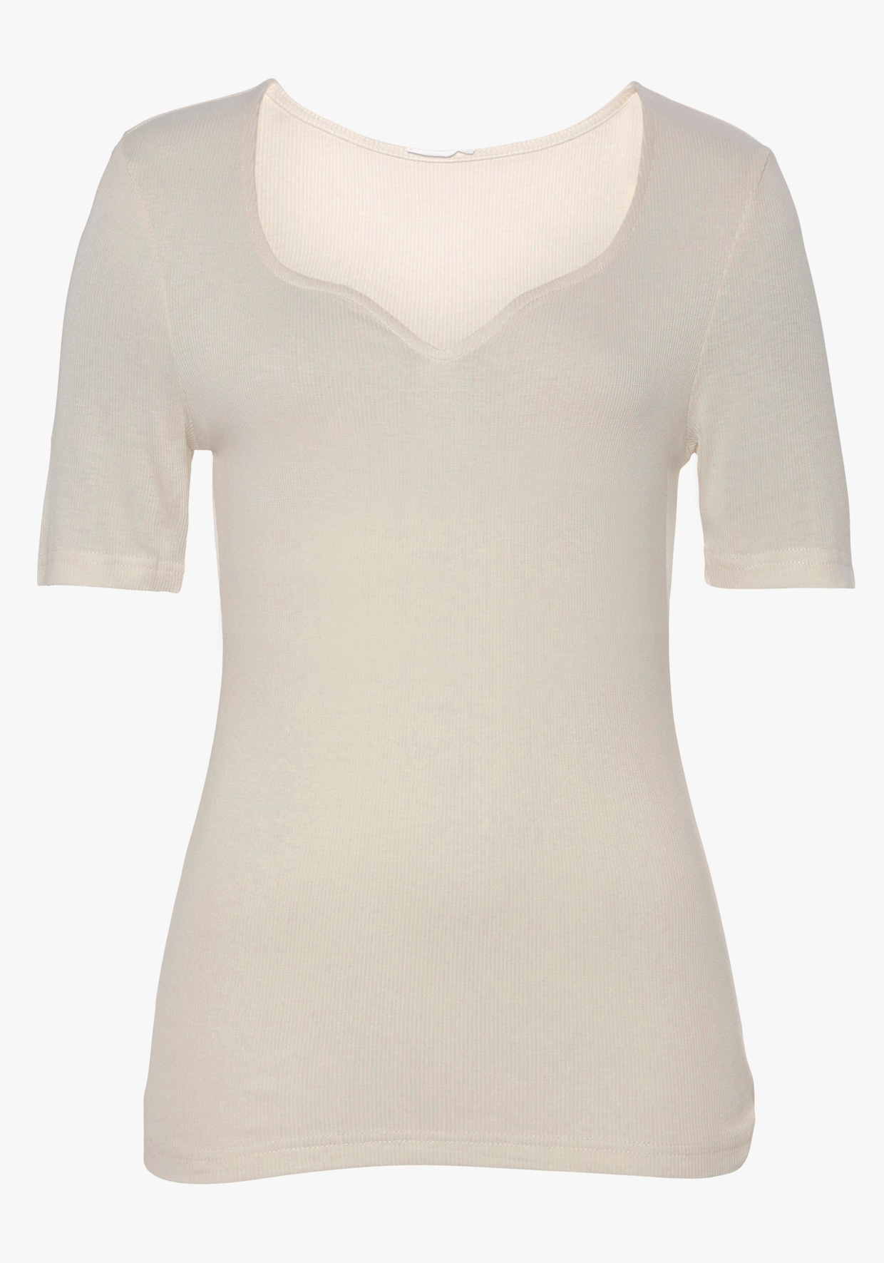 Vivance T-shirt - crème, zwart