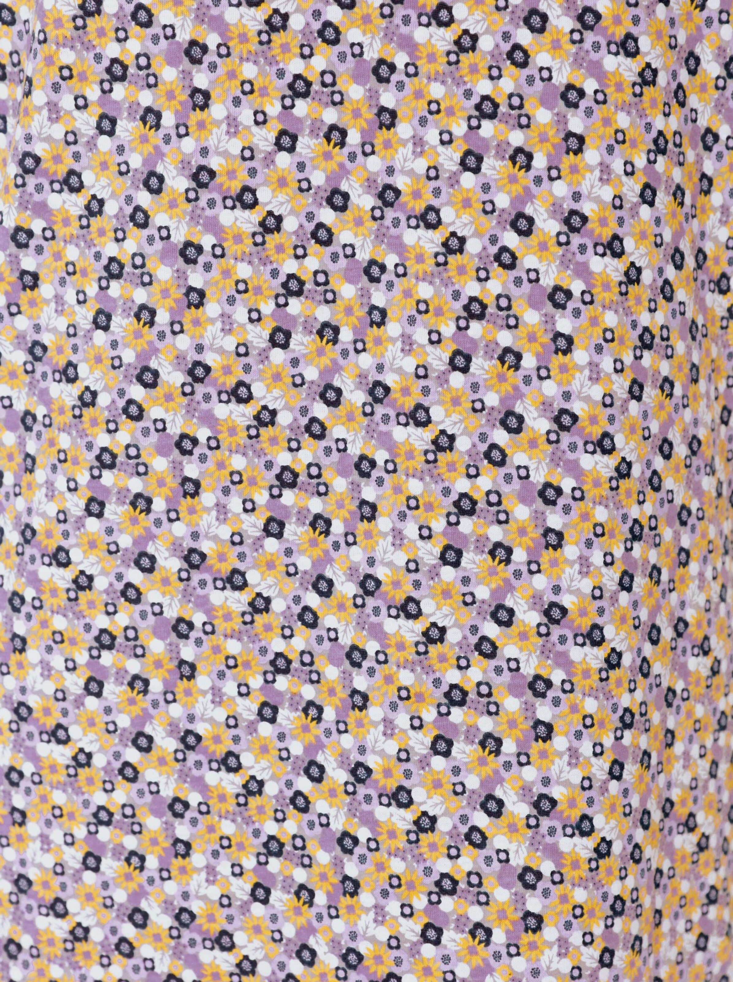 Nachthemd - mauve-bedruckt