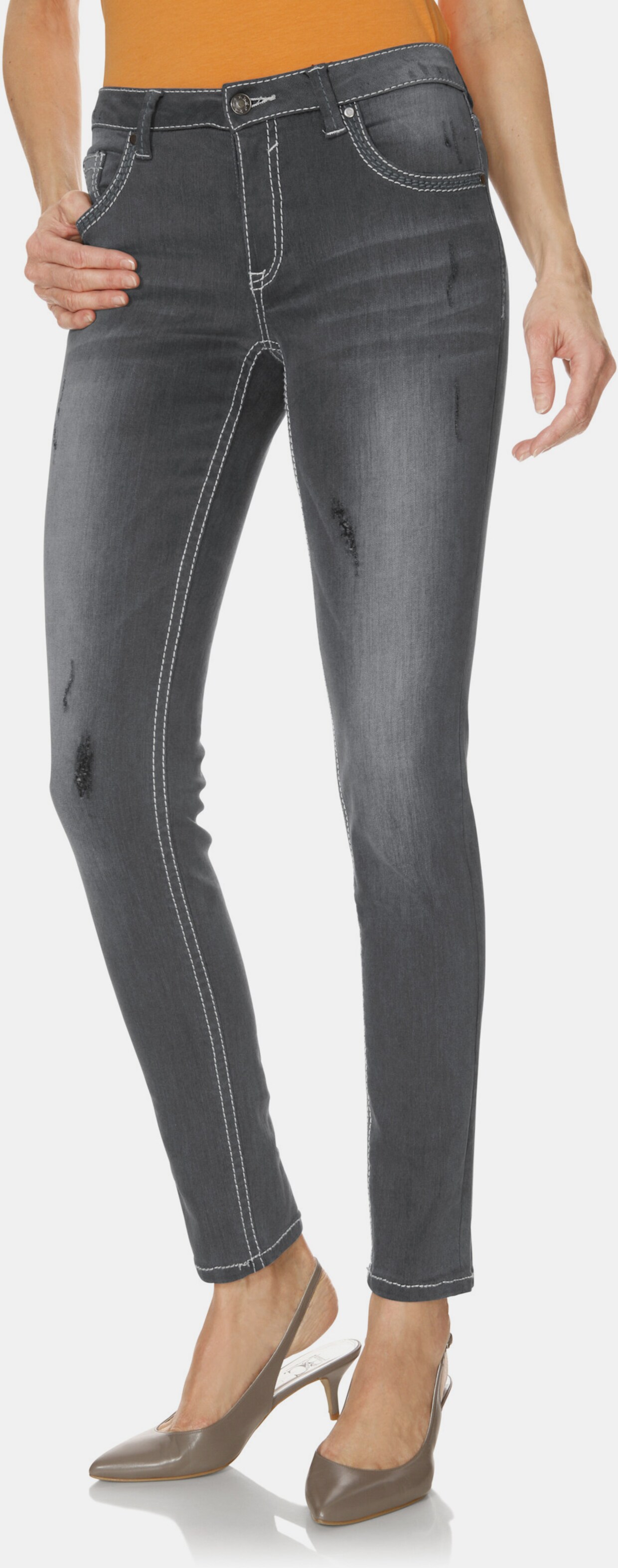 heine Jeans - grey denim
