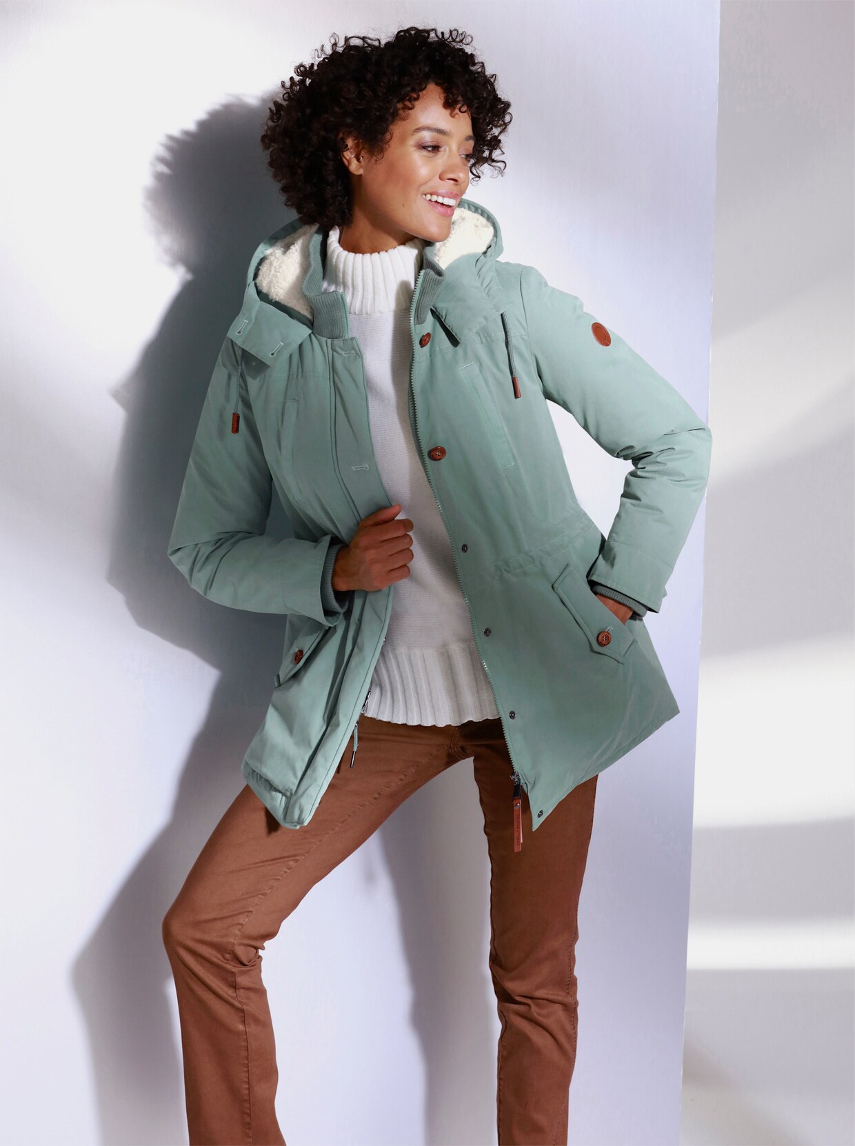 Creation L Premium Daunen-Jacke - jade