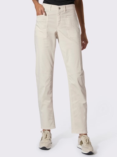 Ascari Jeans im lässigen Barrell-Style - elfenbein