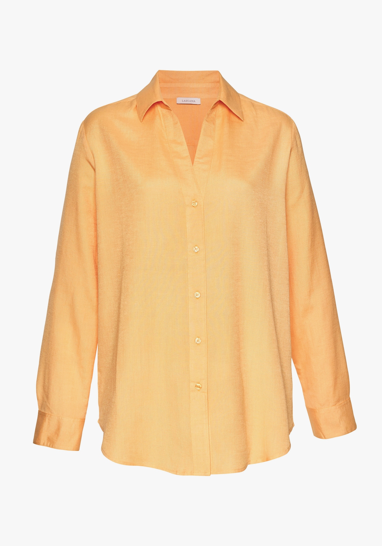 LASCANA Overhemdblouse - mango peach